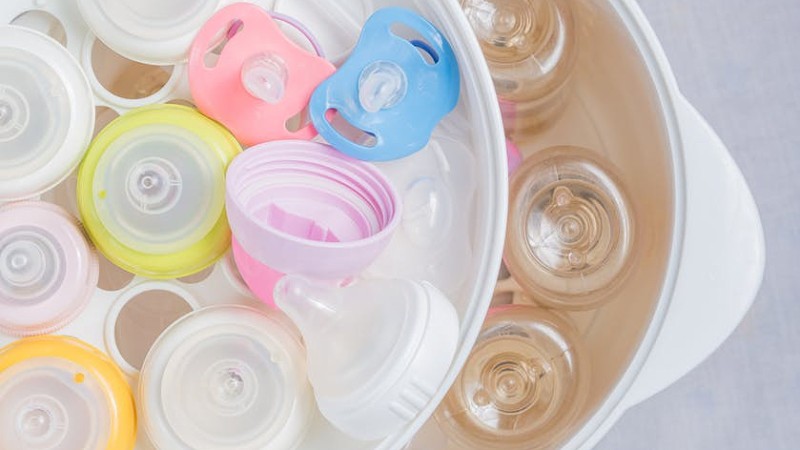 sterilize baby bottles